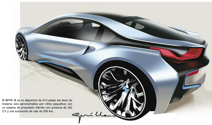 BMW i8 propulsión híbrida